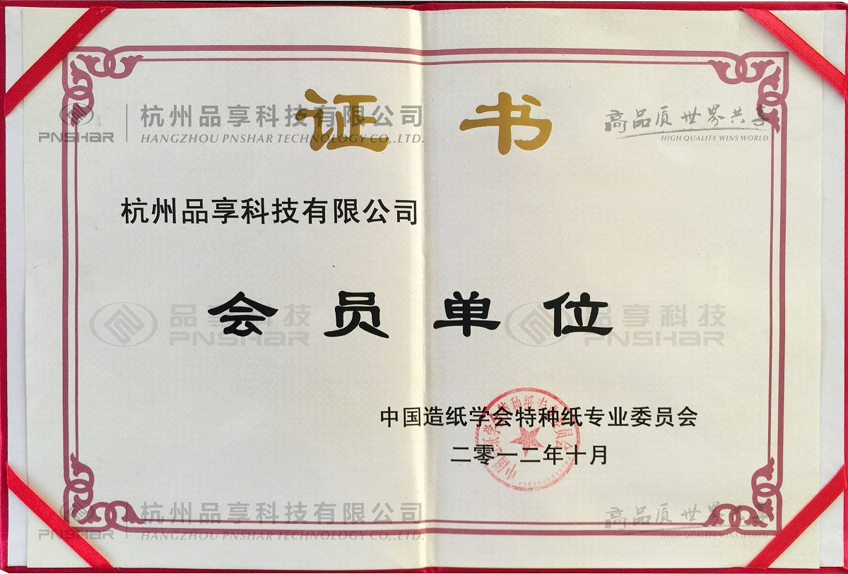 Outstanding member of Special Paper Professional Committee o